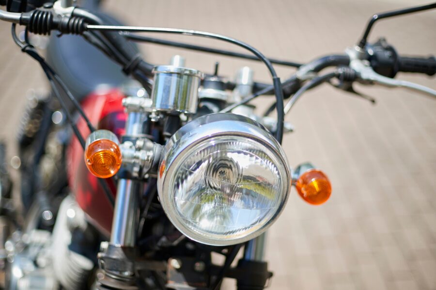 バイクのライト